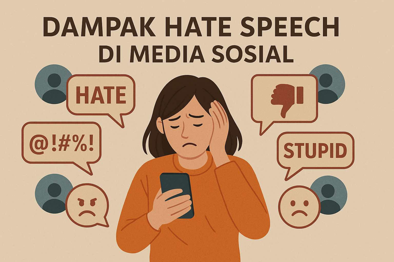 Dampak Hate Speech di Medsos: Peran Regulasi & Edukasi Digital