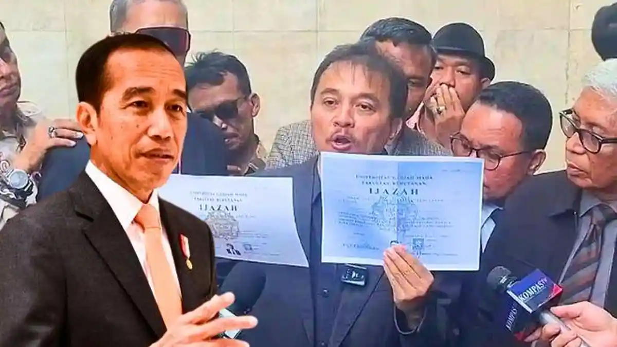 Roy Suryo Kritik Jokowi: Panggung Berujung Gaduh