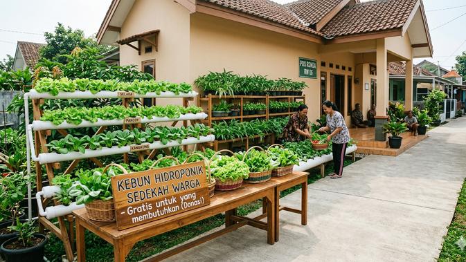 6 Cara Kreatif Kebun Sayur Wujudkan Kepedulian Sosial