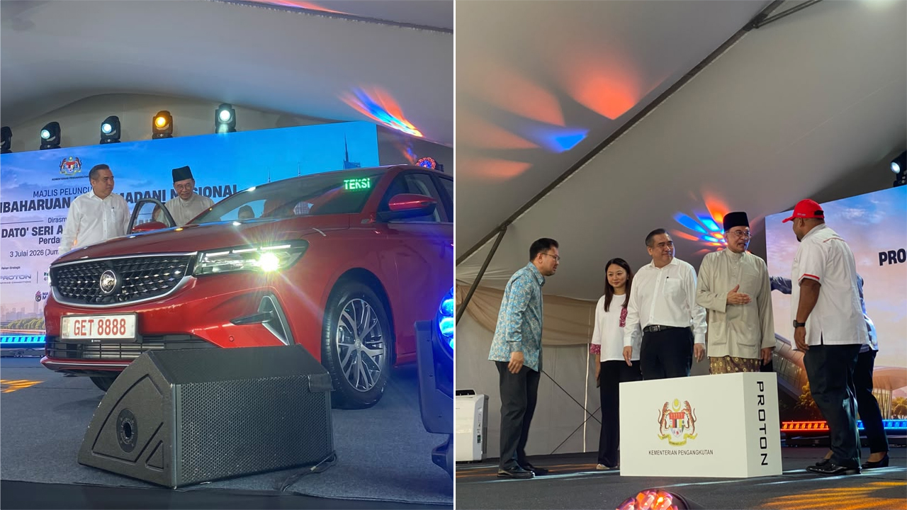 PM umum RM10 juta untuk teksi Madani Nasional