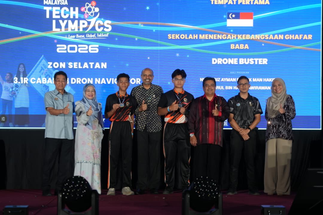 2,300 pelajar Johor-Melaka bersaing di Techlympics 2026