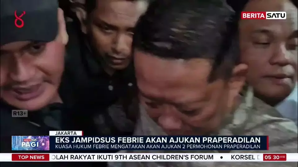 Febrie adriansyah praperadilan: Febrie Adriansyah Tempuh…